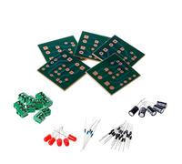BIlinli 5 Pcs DIY Kit IN4007 Full Wave Rectifier Circuit AC To DC Power Supply Converter