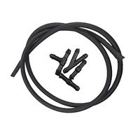 BIlinli 5PCS Windshield Washer Hose Kit - Universal Windscreen Washer Hose with Nozzle and Connector