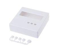 BIlinli 86 Plastic Project Box Enclosure Case for DIY LCD1602 Meter Tester With Button