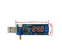 BIlinli Adjustable Converter for USB UP-Down/Down DC-DC 5V to 1.2V-24V Stepper Module