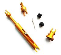 BIlinli Alloy Release Tie Rod Front Grille Cover Hood Lock Latch for Ford Focus Mk2 C-Ma