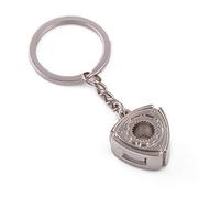 BIlinli Keyring Rotary Wankel Engine Rotor For Mazda RX7 RX8 2 3 6 Atenza Axela Keychain Turbo Car Accessories Parts Key Chain