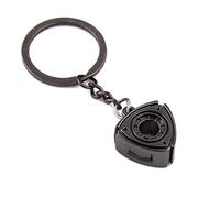 BIlinli Keyring Rotary Wankel Engine Rotor For Mazda RX7 RX8 2 3 6 Atenza Axela Keychain Turbo Car Accessories Parts Key Chain