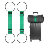 BILIONE Add a Bag Luggage Straps 2 Pack, Adjustable Bungee Elastic Belt