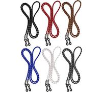 BILIONE Glasses Strap, 6Pcs Glasses Chain, Universal Eyeglass Chain Lanyard Non-Slip Glasses String Spectacle Neck Cord, Adjustable Glasses Cord for Women Men Kids (70cm/27.56inch)