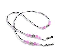 BILIONE Stones Eyeglass Chains, Eye Glasses Strap Around Neck for Women and Men, Sunglasses Holder Hanger Lanyards, Anti-lost Spectacle Chains (Purple)