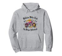 Bilitis Bike Club No Boys motorcycle LGBTQ lesbian history Pullover Hoodie