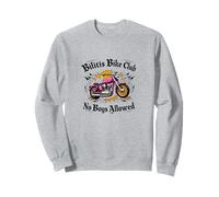 Bilitis Bike Club No Boys motorcycle LGBTQ lesbian history Sweatshirt