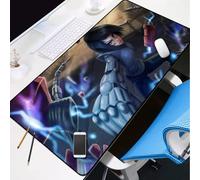 BILIVAN Battle Angel Alita Mouse Pad Oversized Pad Game Thickened Custom Table Pad (700*300mm,15)