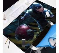 BILIVAN Battle Angel Alita Mouse Pad Oversized Pad Game Thickened Custom Table Pad (800*400mm,12)
