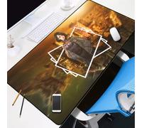 BILIVAN Battle Angel Alita Mouse Pad Oversized Pad Game Thickened Custom Table Pad (900*400mm,6)
