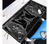 BILIVAN Cool Super-running Mouse Pad Oversized Animation Car Deconstruction Blueprint Custom Office Mechanical Mouse Desk Pad (600*300mm,16)