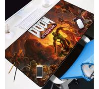 BILIVAN DOOM Eternal Mouse Pad Oversized Anime Cartoon Peripheral Keyboard Pad (900 * 400mm,11)