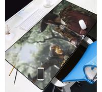 BILIVAN Ghost of Tsushima Mouse Pad Movie Peripheral Oversized Keyboard Desk Pad (600*300mm,13)