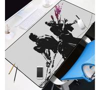 BILIVAN Ghost of Tsushima Mouse Pad Movie Peripheral Oversized Keyboard Desk Pad (800*400mm,15)