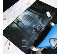 BILIVAN Ghost of Tsushima Mouse Pad Movie Peripheral Oversized Keyboard Desk Pad (800 * 400mm,19)