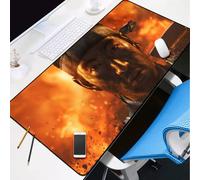 BILIVAN Ghost of Tsushima Mouse Pad Movie Peripheral Oversized Keyboard Desk Pad (900*400mm,17)