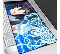 BILIVAN Love, Chunibyo & Other Delusions Mouse Pad Oversized Lock Edge Game Keyboard Table Pad (900*400mm,6)