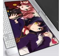 BILIVAN Love, Chunibyo & Other Delusions Mouse Pad Oversized Lock Edge Game Keyboard Table Pad (900*400mm,12)
