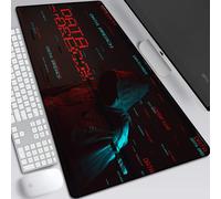 BILIVAN Molecular Physical Chemistry Mouse Pad Oversized Office Computer Keyboard Pad Lock Edge Student Home Writing Class Desk Pad (700*300mm,8)