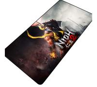 BILIVAN Nioh 2 Mouse Pad Oversized Anime Stand Alone Long Version Laptop Pad (900 * 400mm,1)