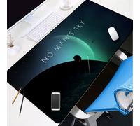BILIVAN No Man's Sky Mouse Pad Oversized Non-Slip Laptop Keyboard Desk Pad (600*300mm,11)
