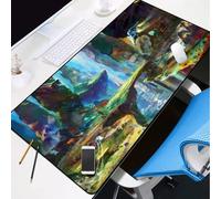 BILIVAN No Man's Sky Mouse Pad Oversized Non-Slip Laptop Keyboard Desk Pad (600*300mm,20)