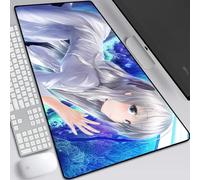 BILIVANYosuga No Sora Mouse Pad Oversized Animation Two-dimensional Game Keyboard Table Pad (700 * 300mm,20)