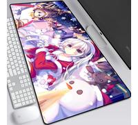 BILIVANYosuga No Sora Mouse Pad Oversized Animation Two-dimensional Game Keyboard Table Pad (700*300mm,3)