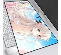 BILIVANYosuga No Sora Mouse Pad Oversized Animation Two-dimensional Game Keyboard Table Pad (700*300mm,2)