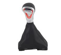 BILKAR Car Gear Shift Knob Compatible with A5 A4L for Q5 B8 B8PA Left Hand Drive Car Automobile Interior Accessories Manual Gear Shift Knob Lever Gaitor Boot Cover