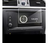 BILKAR Compatible With For Kadjar 2016 2017 2018 2019 Car Accessories 6.7inch GPS Navigation Screen Protector Tempered Glass Protective Film Car Navi Film Accessories