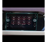 BILKAR Compatible With For Virtus 2018 2019 2020 8 Inch Car Infotainment GPS Navigation Tempered Glass Film LCD Screen Protector Car Navi Film Accessories