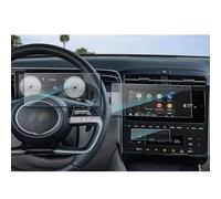 BILKAR Compatible With Hyundai For Tucson NX4 2021 2022 2023 Car 10.25INCH LCD Gps Navigation Tempered Glass And Dashboard Screen Film Protector Car Navi Film Accessories