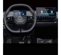 BILKAR Compatible With MG For 4 EV 2023 10.25 Inch Car GPS Navigation Dashboard Tempered Glass Screen Protector Central Screen Protector Film Car Navi Film Accessories(GPS and Dashboard)