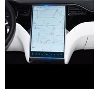BILKAR Compatible With Tesla For Model 3 X 2019 2020 Car Navigation Screen Protector Tempered Glass Screen Protector Film Car Navi Film Accessories(17 inch)