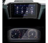 BILKAR Compatible With VW For Arteon 2 Discover Pro GPS Navigation Screen Tempered Glass Protective Film9.2 Inch Car Screen Protector Car Navi Film Accessories(1 set)