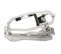 BILKAR Outside Door Handle Carrier Compatible with BMW for E53 X5 2000 2001 2002 2003 2004 2005 2006 1Pc Left Right Car Outside Front Door Handle Carrier