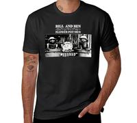 Bill and Ben T-Shirt T-Shirt Man Clothes Black t Shirt Men's Clothing Black 3XL