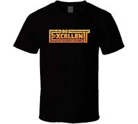 Bill and Ted's Be Excellent to Each Other Classic Black T Shirt XL Black