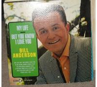 BILL ANDERSON - BILL ANDERSON - my life DECCA 75142 (LP vinyl record)