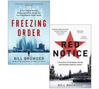 Bill Browder Collection 2 Books Set (Freezing Order, Red Notice)