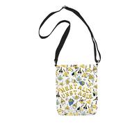 Bill Cipher Crossbody Bag Gravity Fals Cartoon Inspired Gift Cartoon Character Lovers Gift Mystery Shack Gift (Bill Mystery cb UK)