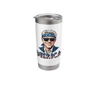 Bill Clinton 4th of July Merica Stainless Steel Insulated Tumbler