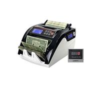 Bill Counter with Detection, Cash Counting Machine for Fast and Accurate Cash Handling, Processes 1000 Notes Per Minute for Financial Institutions and Retail