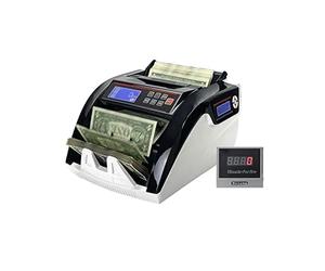 Bill Counter with Detection, Cash Counting Machine for Fast and Accurate Cash Handling, Processes 1000 Notes Per Minute for Financial Institutions and Retail