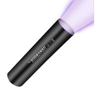 Bill Detector Pen - 8.5cm Portable Neon Tester, 365nm UV Lamp, Rechargeable Flashlight, Compact Aluminum Alloy Design | Handheld Detector For Electricians Currency Checking