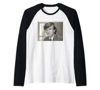 Bill Gates Pioneer of Modern Computing 1987 By Dick Barnatt Raglan Baseball Tee