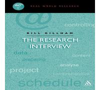 Bill Gillham Research Interview Paperback Book Bill Gillham Multicolor