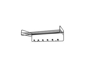 Bill Hat Shelf Black